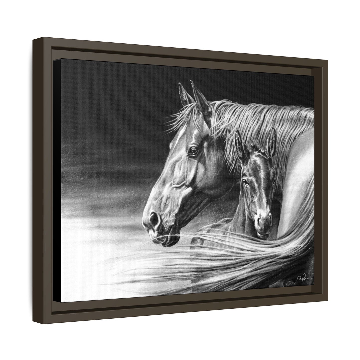 "Safe and Sound" Framed Canvas