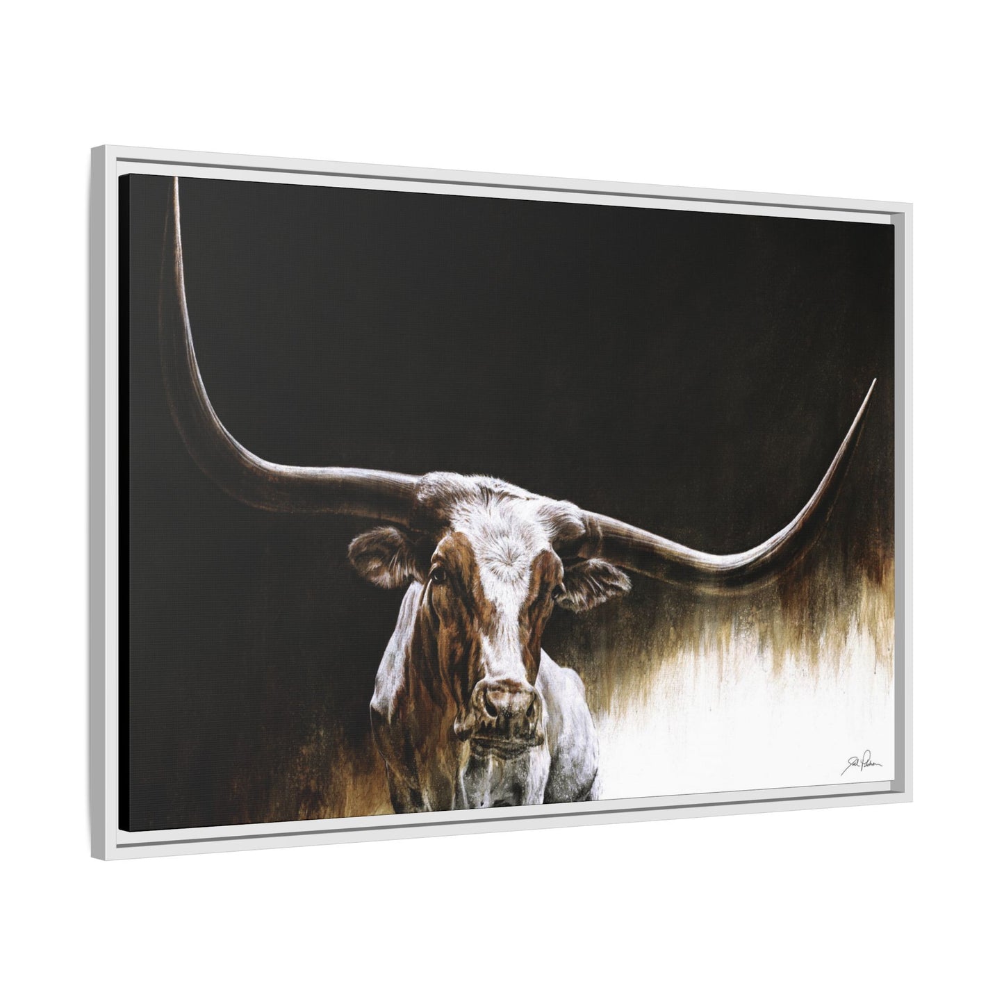 "Lone Star" Framed Canvas