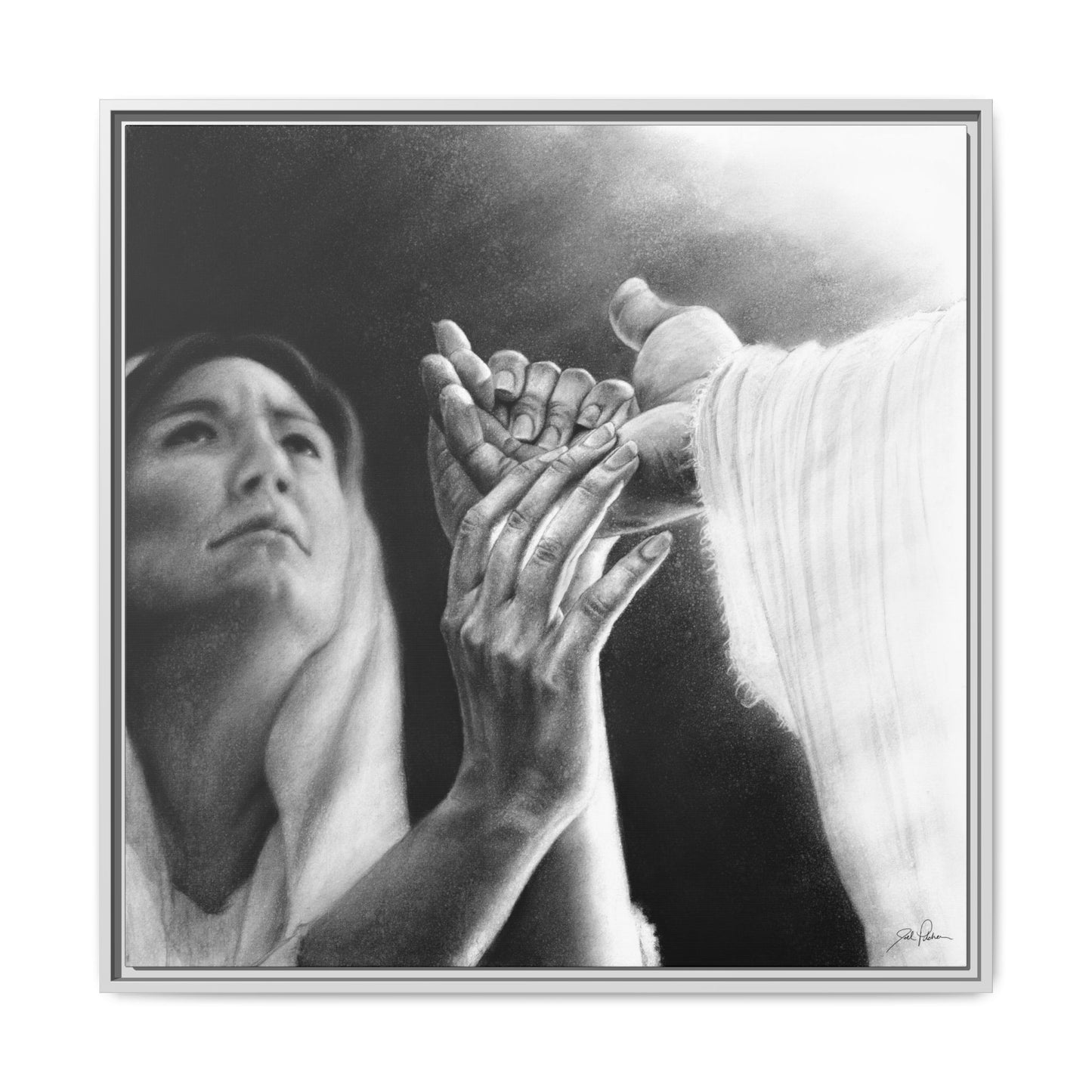 "Be of Good Comfort" Framed Canvas