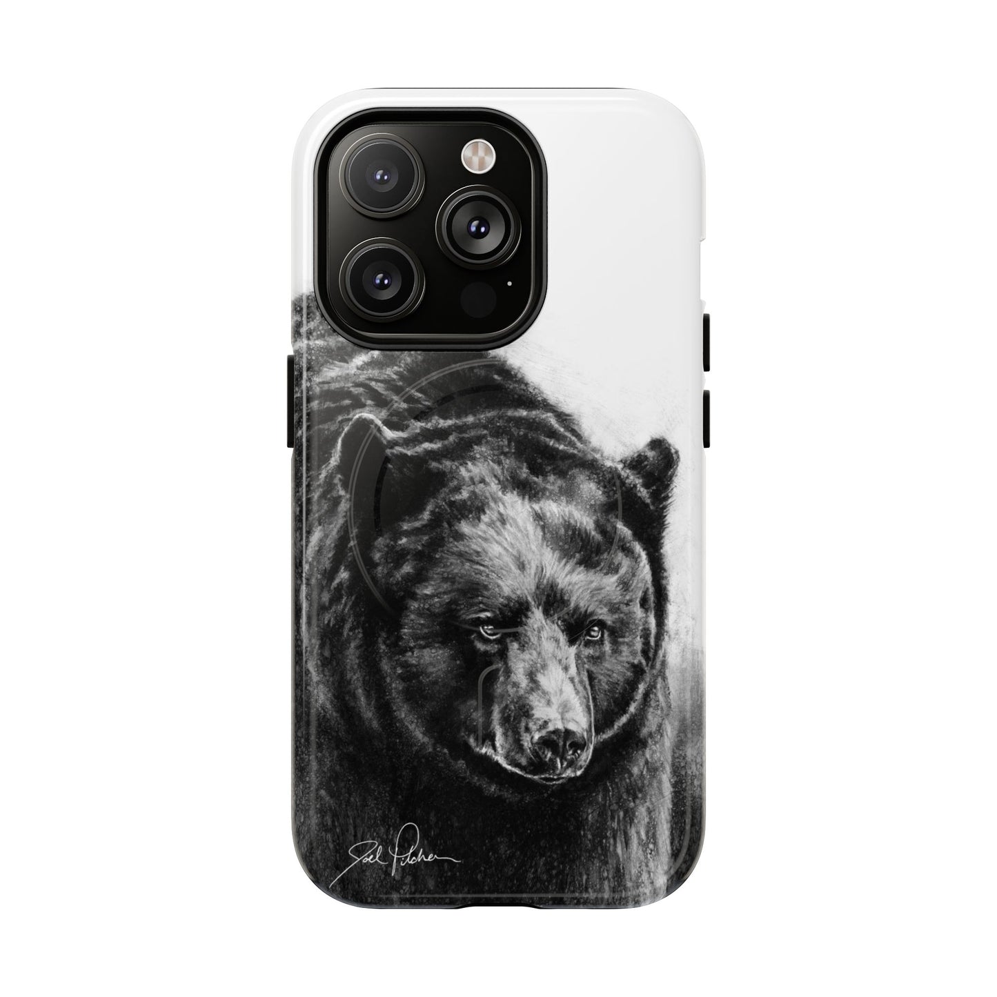 "Black Bear" Magnetic Tough Case
