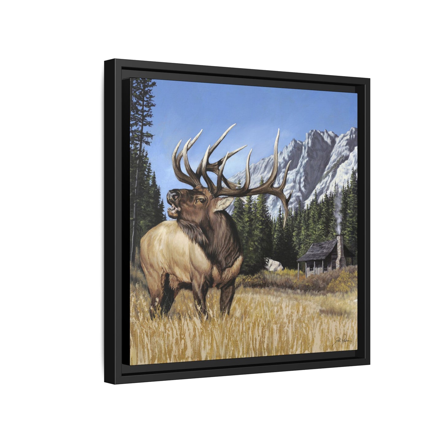 "Sanctuary" Framed Canvas