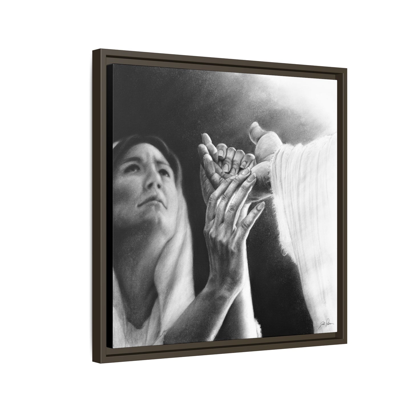 "Be of Good Comfort" Framed Canvas