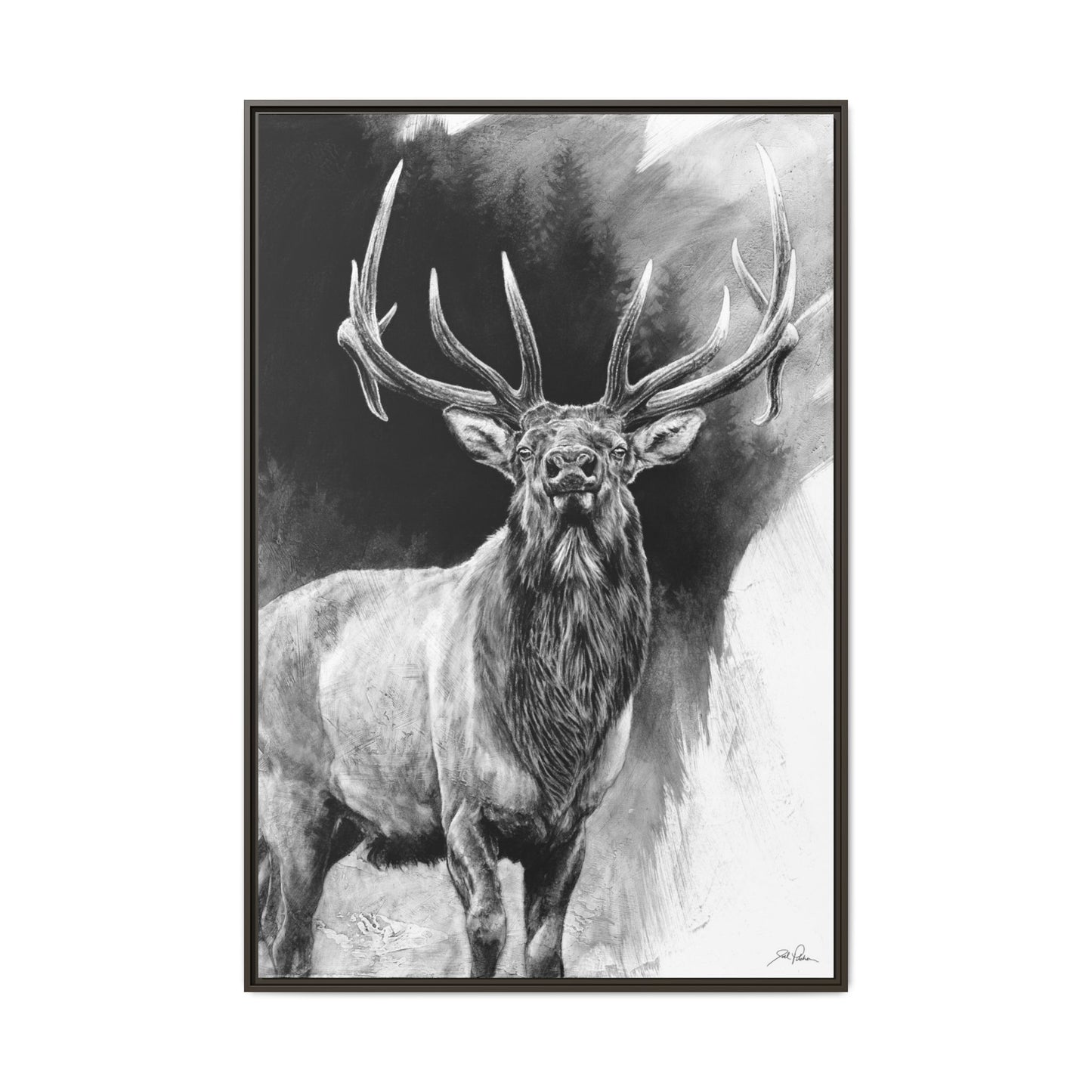"Standing Tall" Framed Canvas