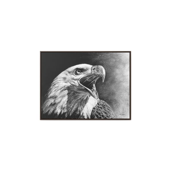 "Bald Eagle" Gallery Wrapped/Framed Canvas