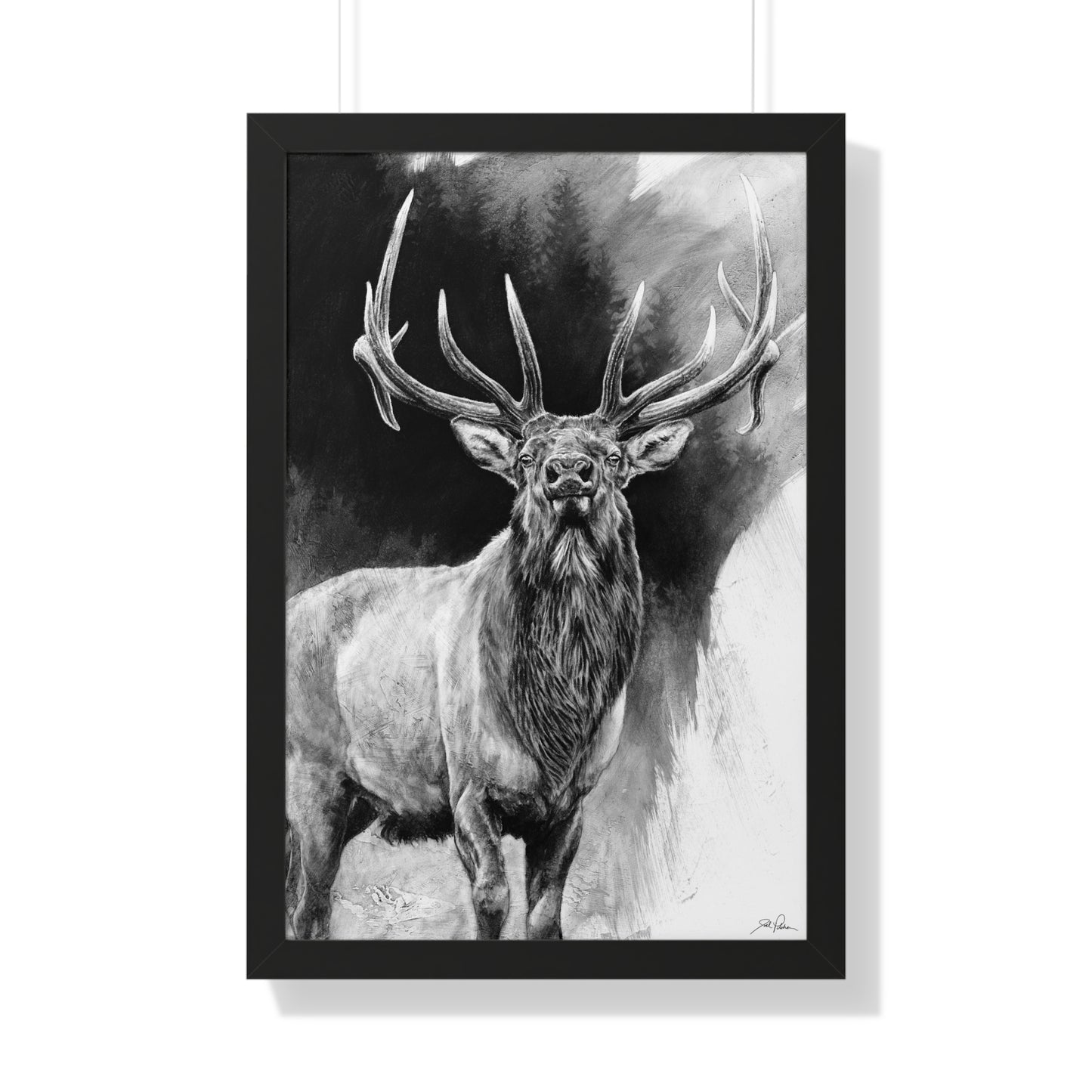 "Standing Tall" Framed Paper Print