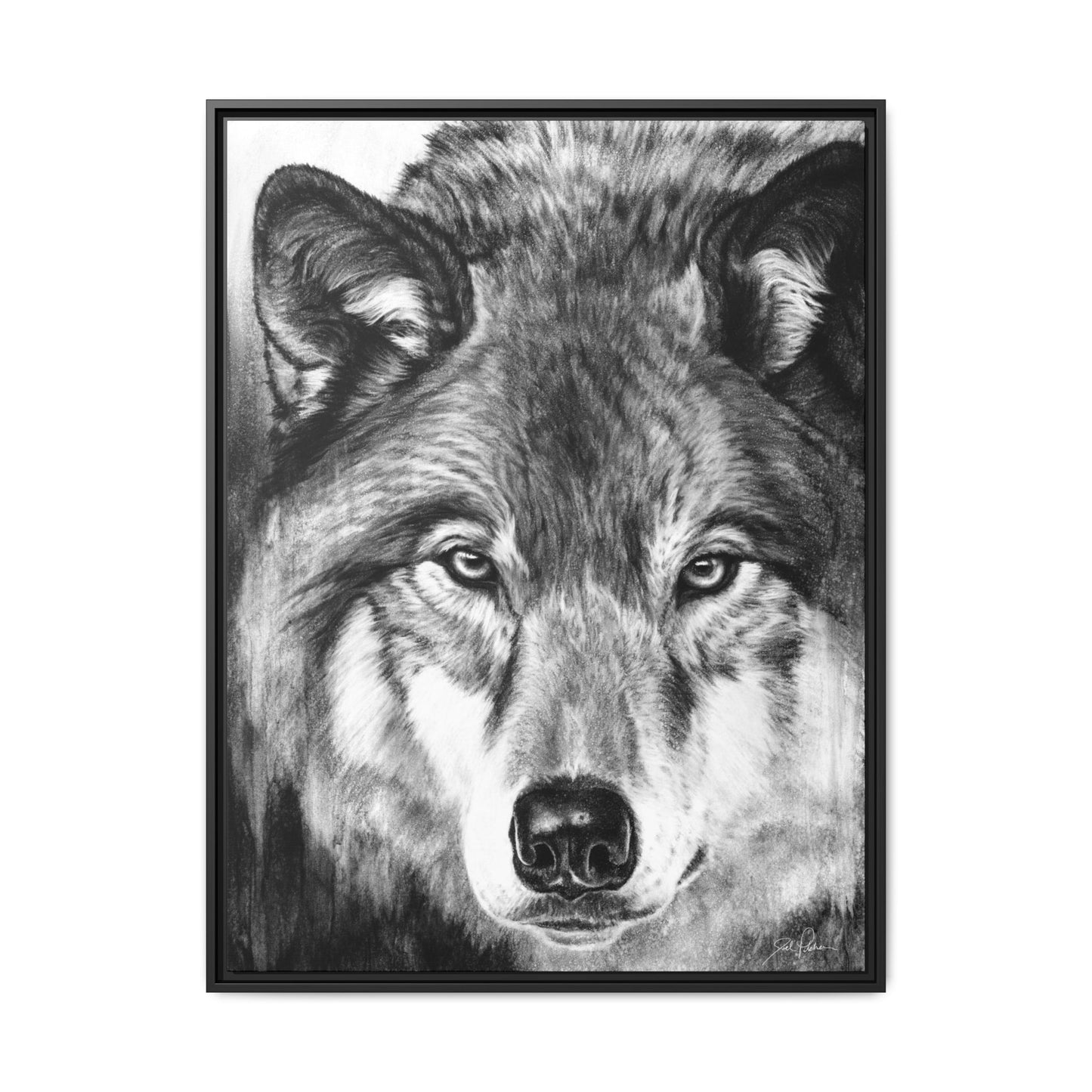 "I See You" Framed Canvas