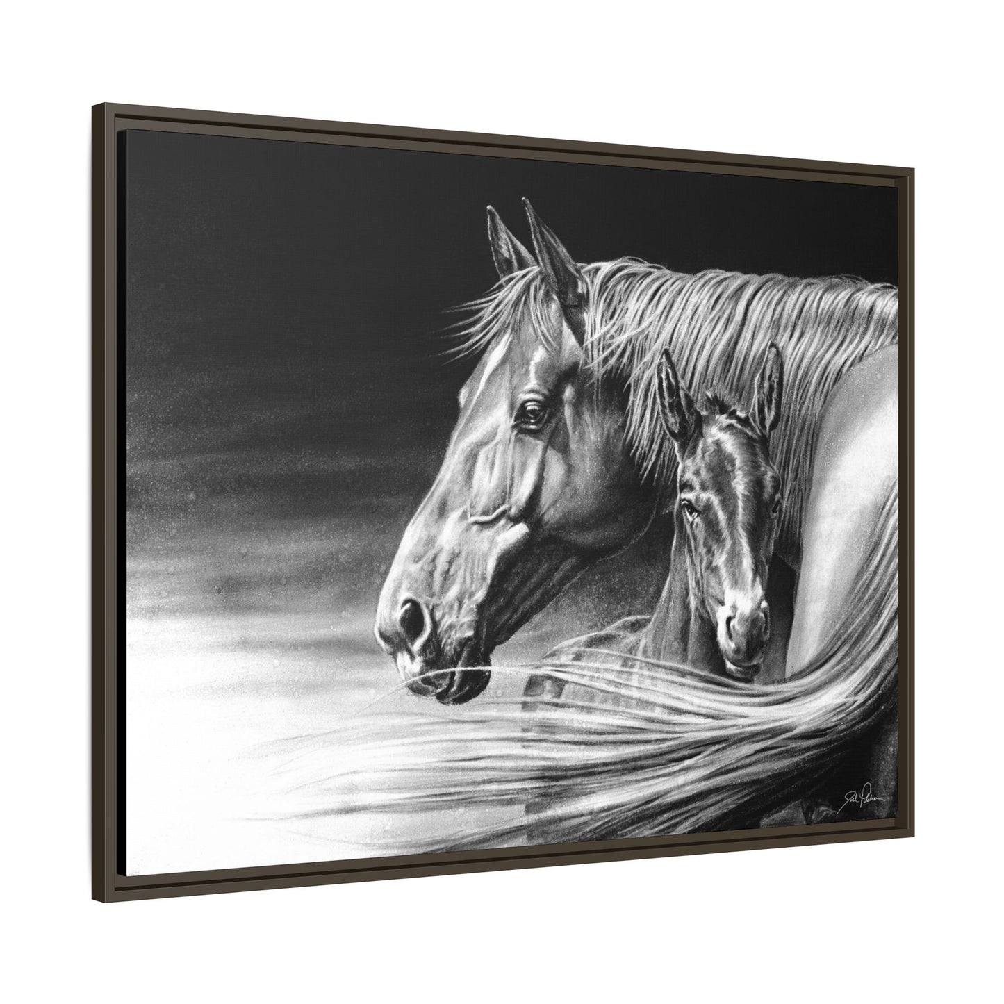 "Safe and Sound" Framed Canvas