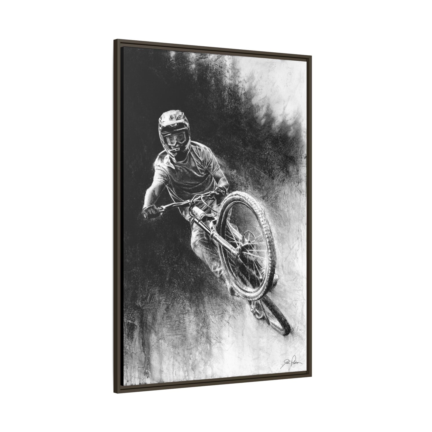 "Mountain Air" Framed Canvas