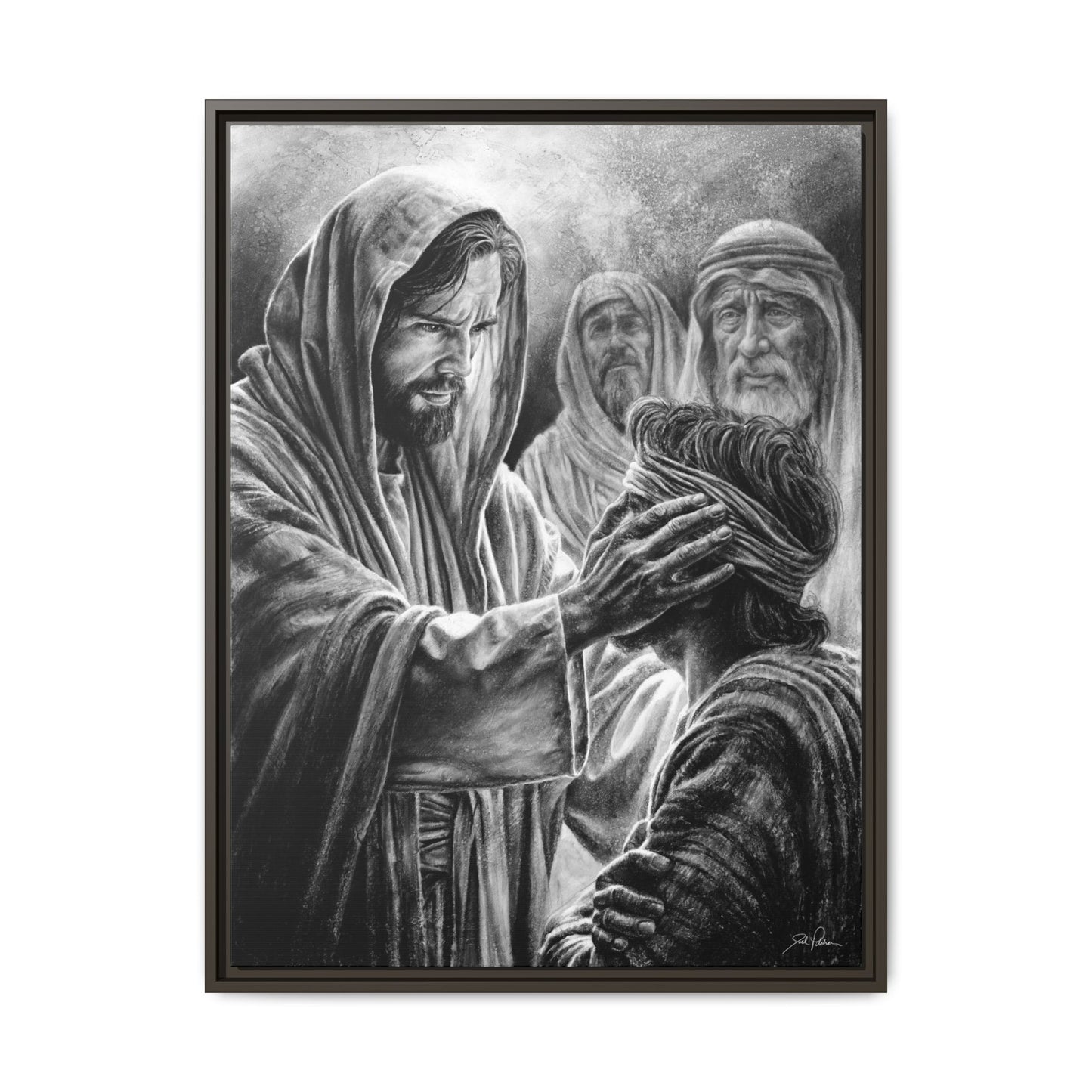 "That We May See" Framed Canvas