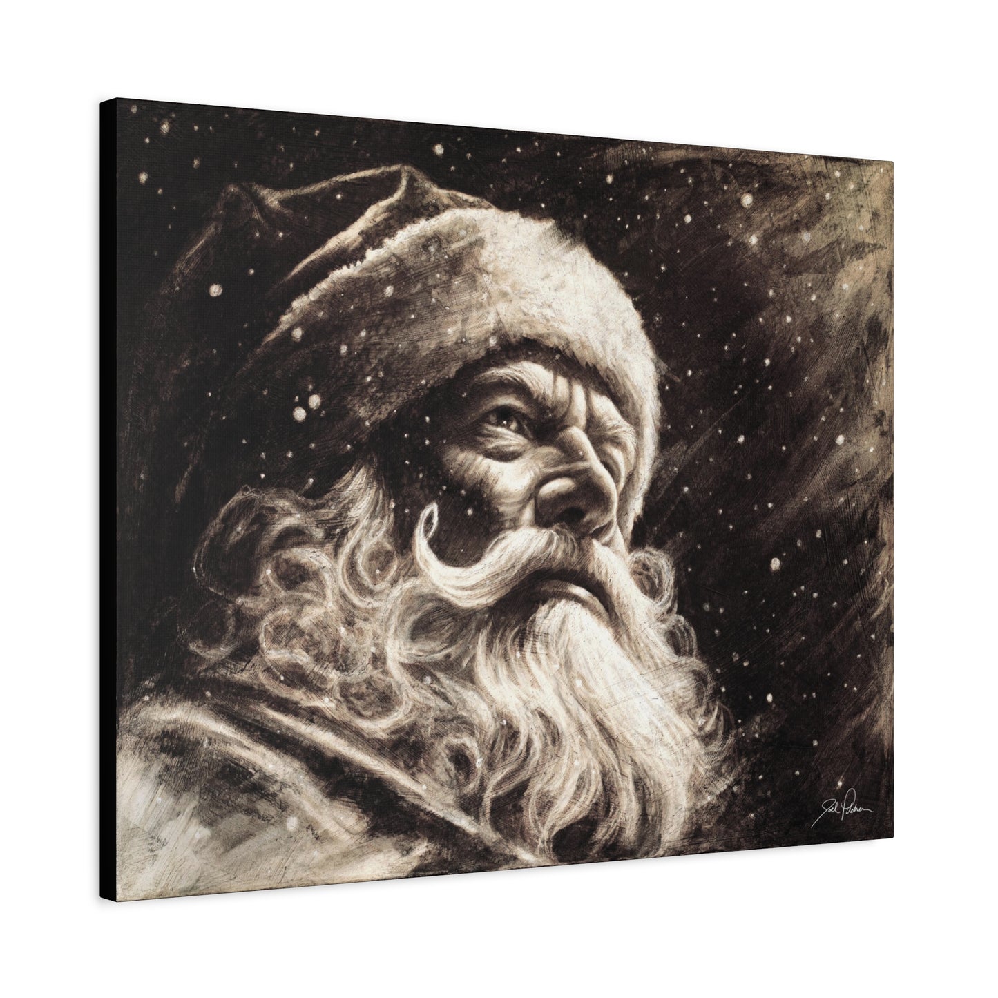 "Kris Kringle" Stretched Canvas