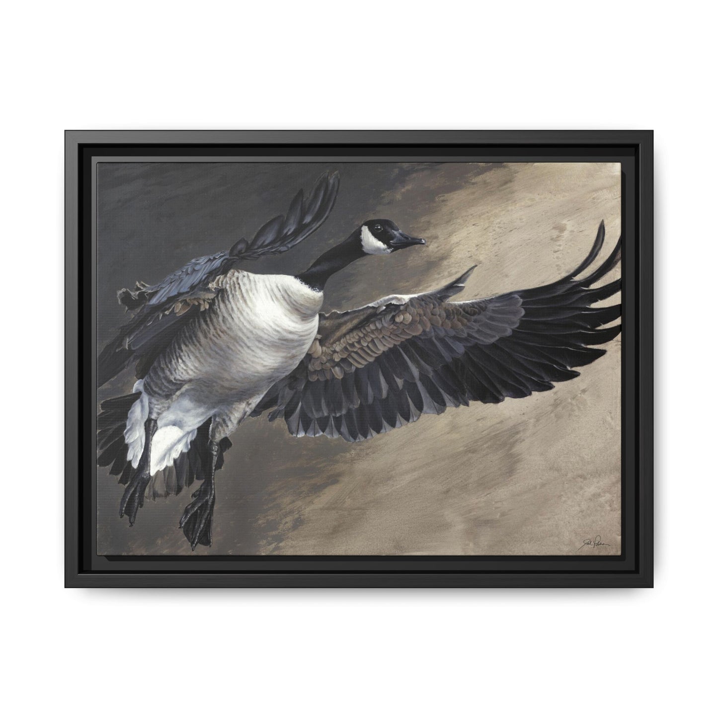 "Homeward Bound" Framed Canvas