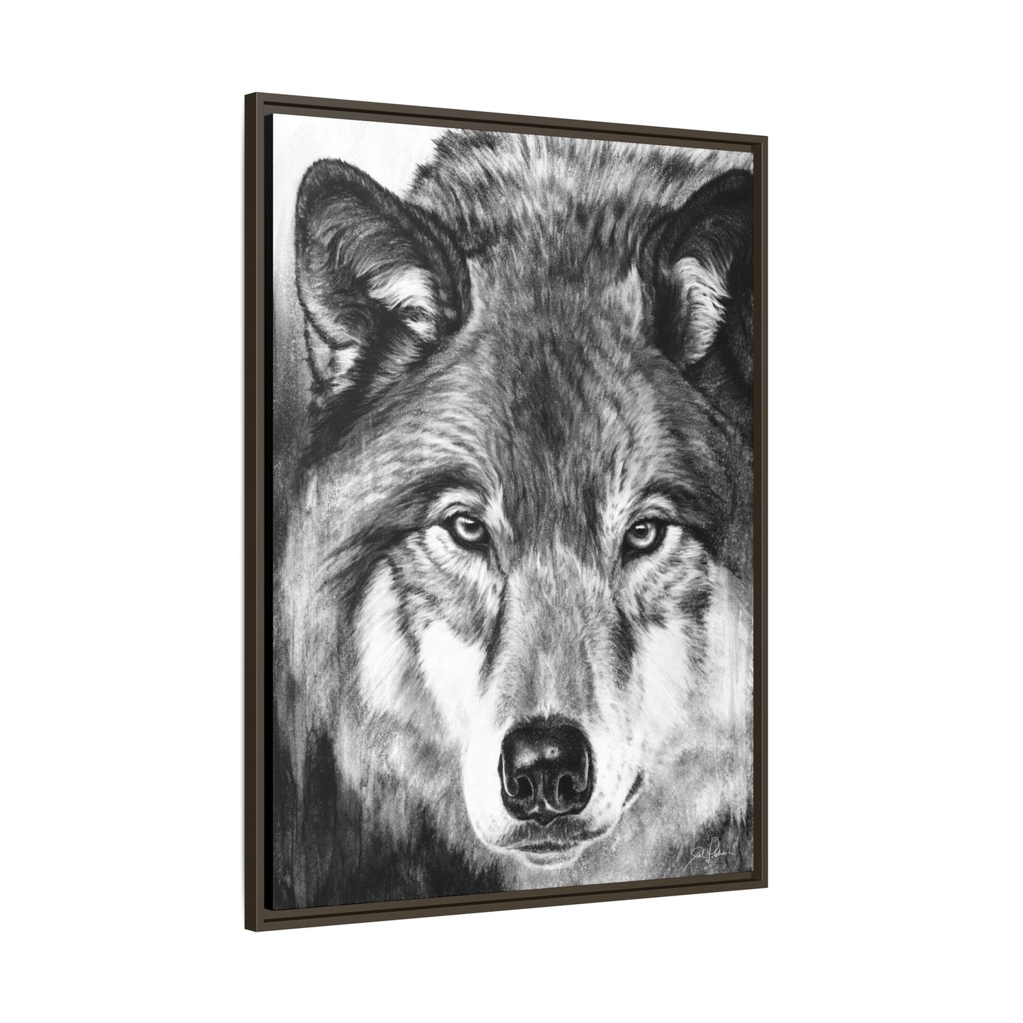 "I See You" Framed Canvas