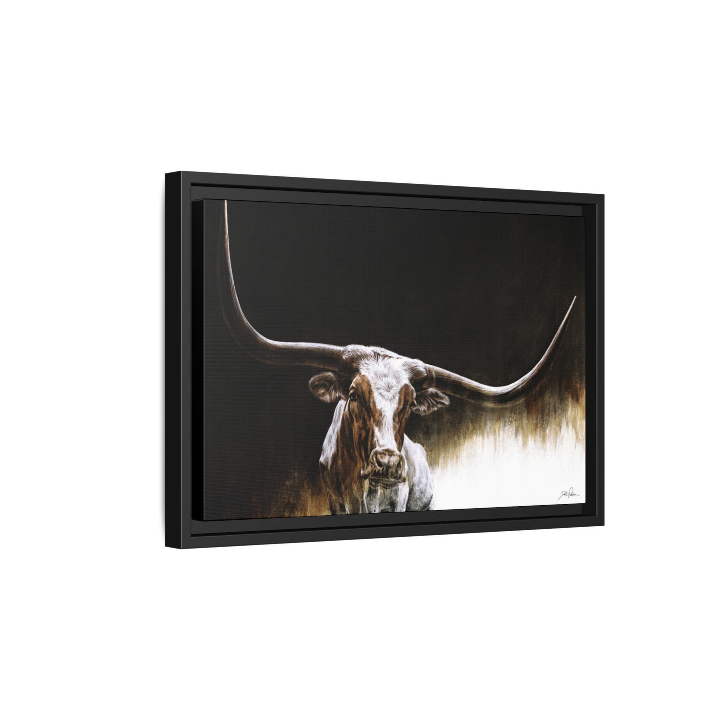 "Lone Star" Framed Canvas