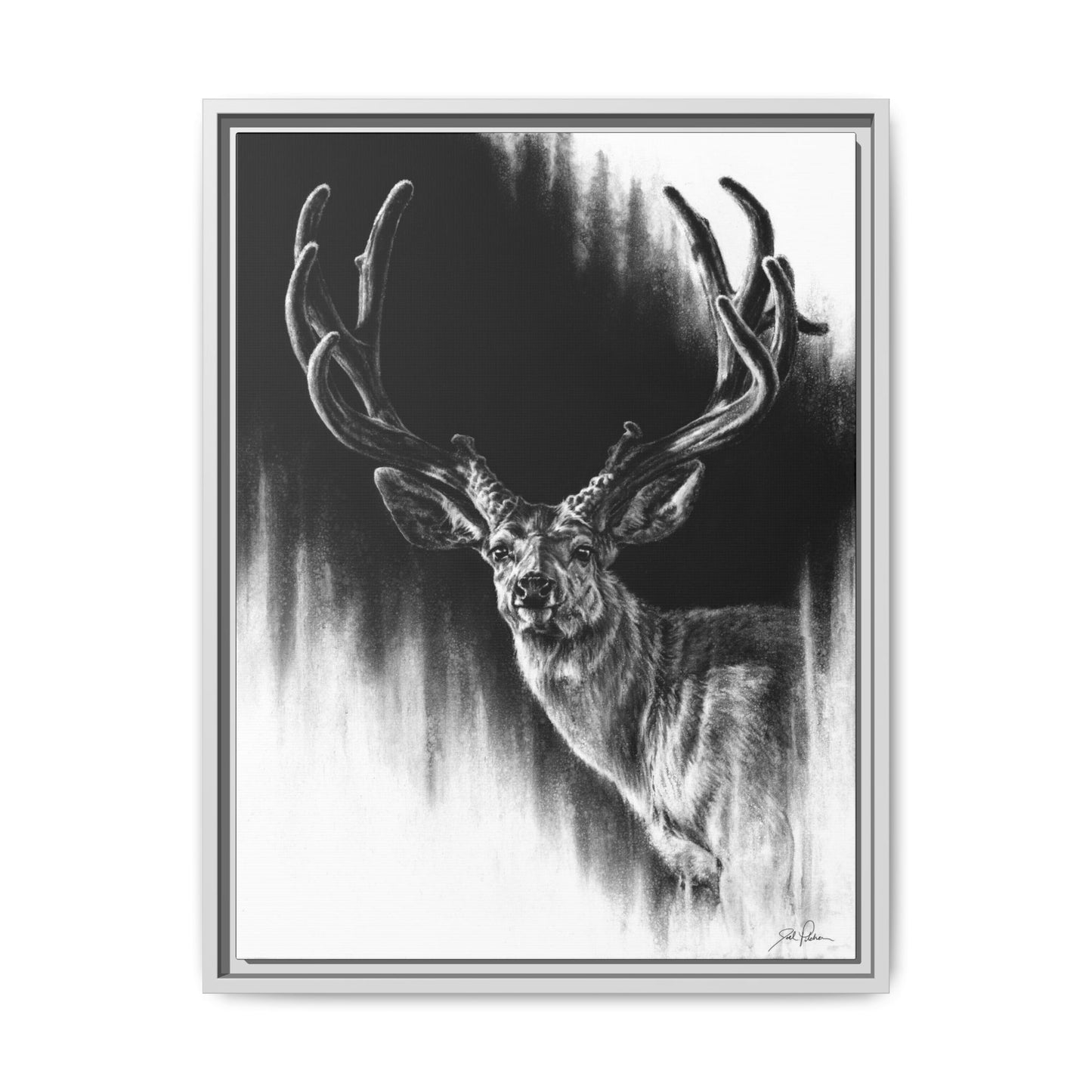 "Summer Swag" Framed Canvas