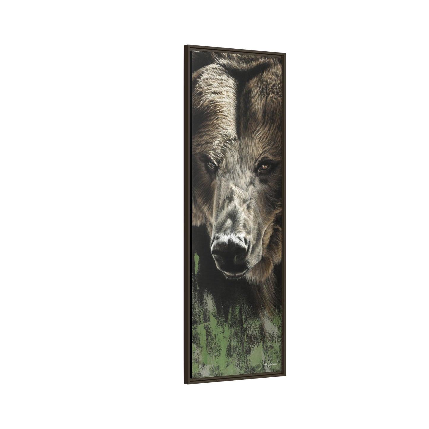 "Beast" Framed Canvas