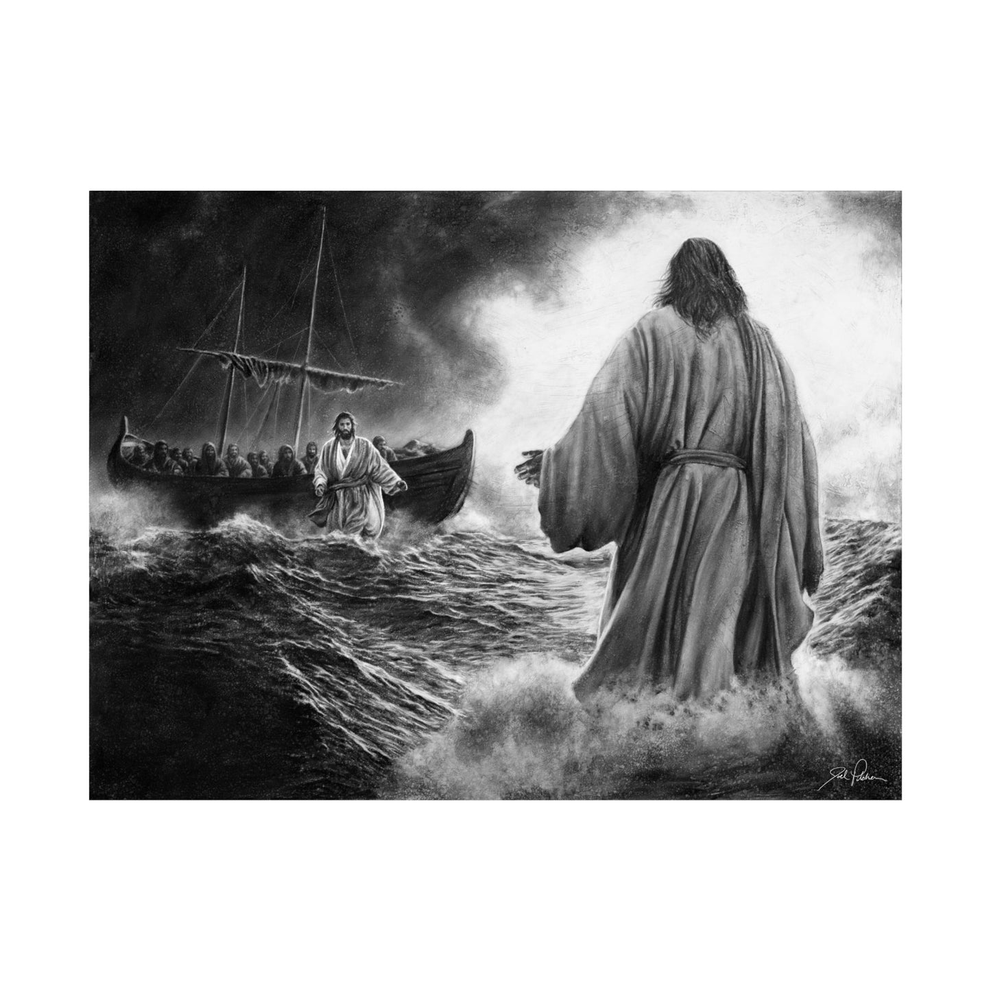 "Be Not Afraid" Premium Matte Paper Print