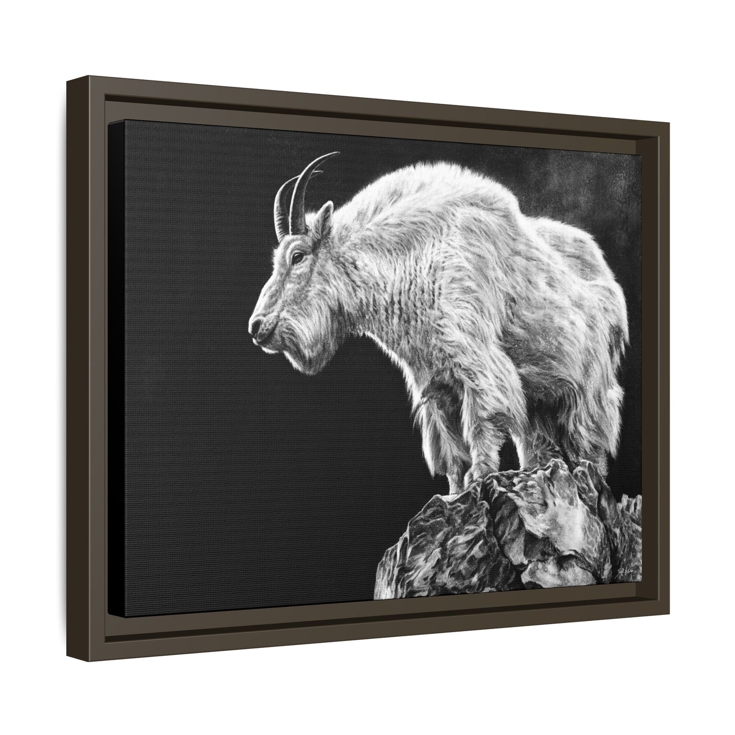 "Overwatch" Framed Canvas
