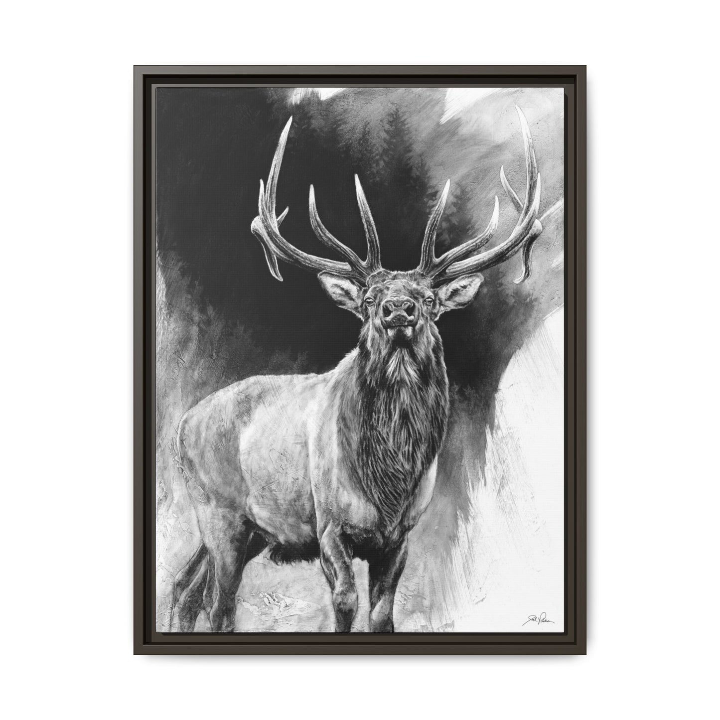 "Standing Tall" Framed Canvas