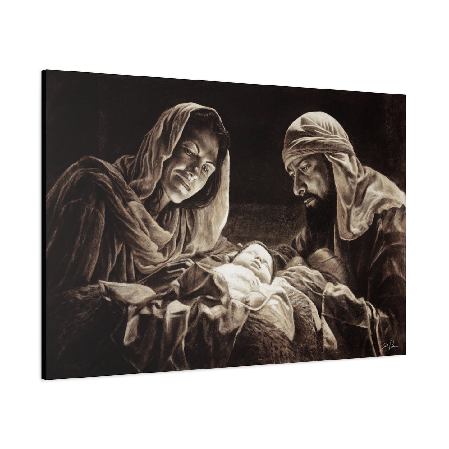 "Light of the World" Stretched Canvas