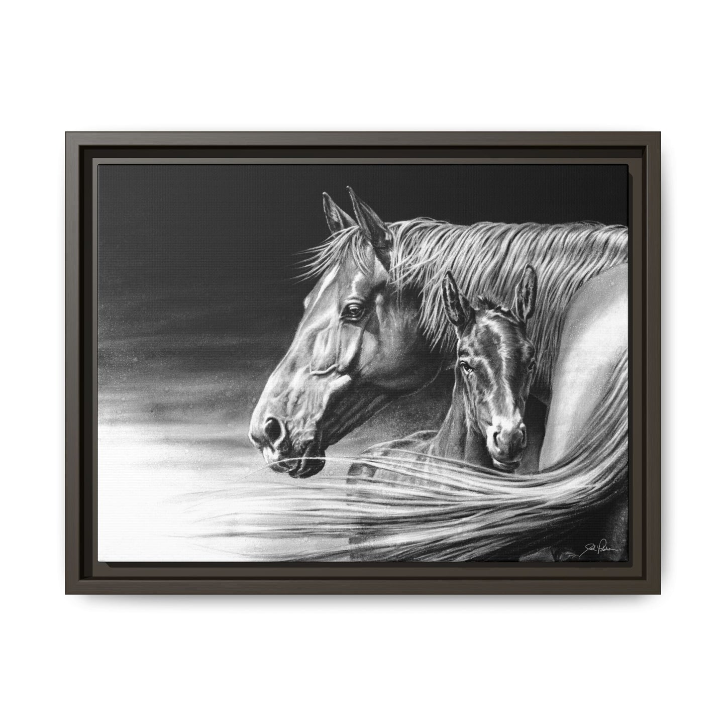 "Safe and Sound" Framed Canvas