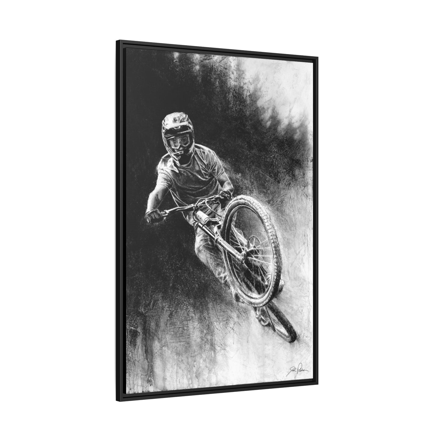 "Mountain Air" Framed Canvas