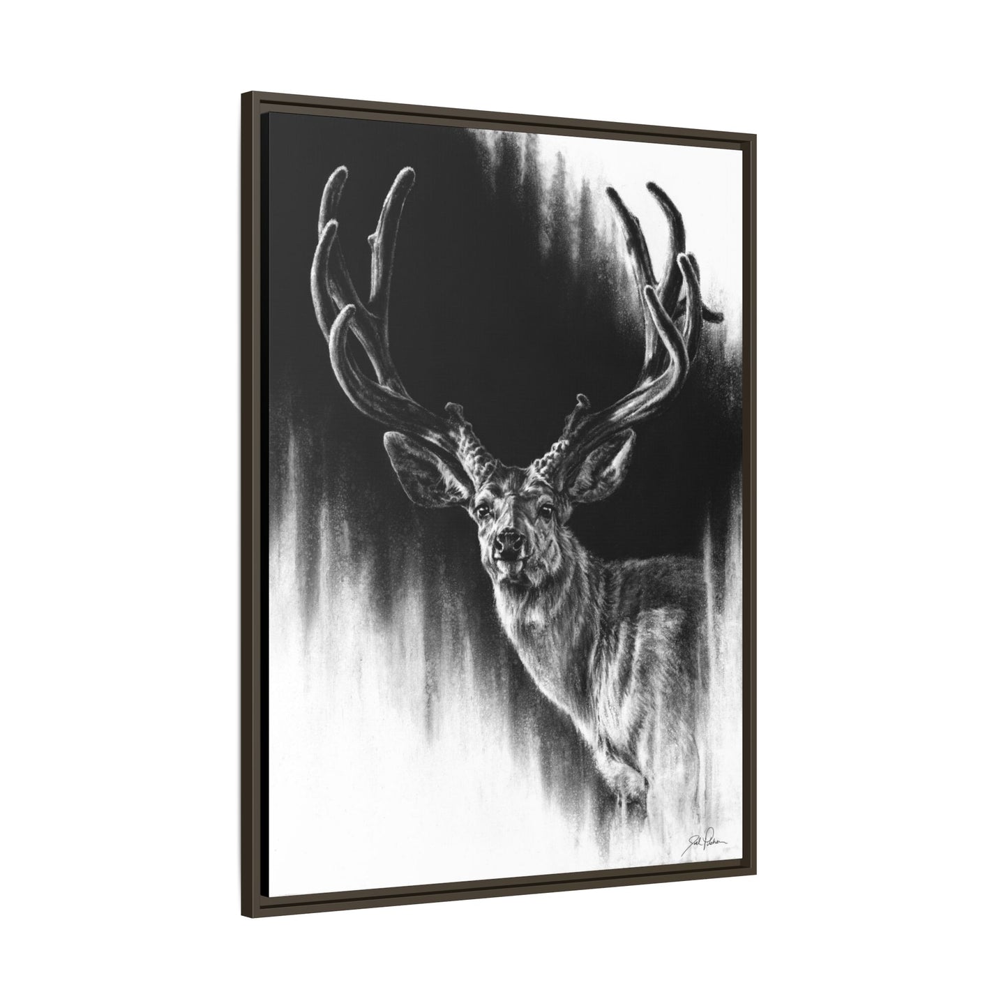 "Summer Swag" Framed Canvas