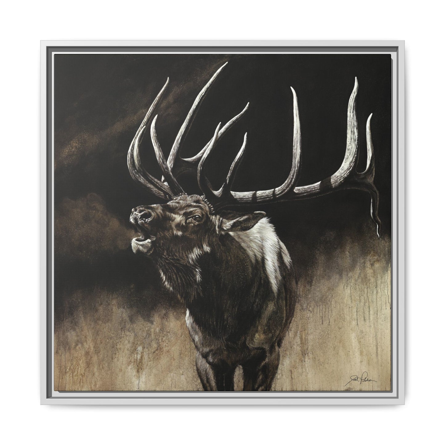 "Call of the Wild" Framed Canvas