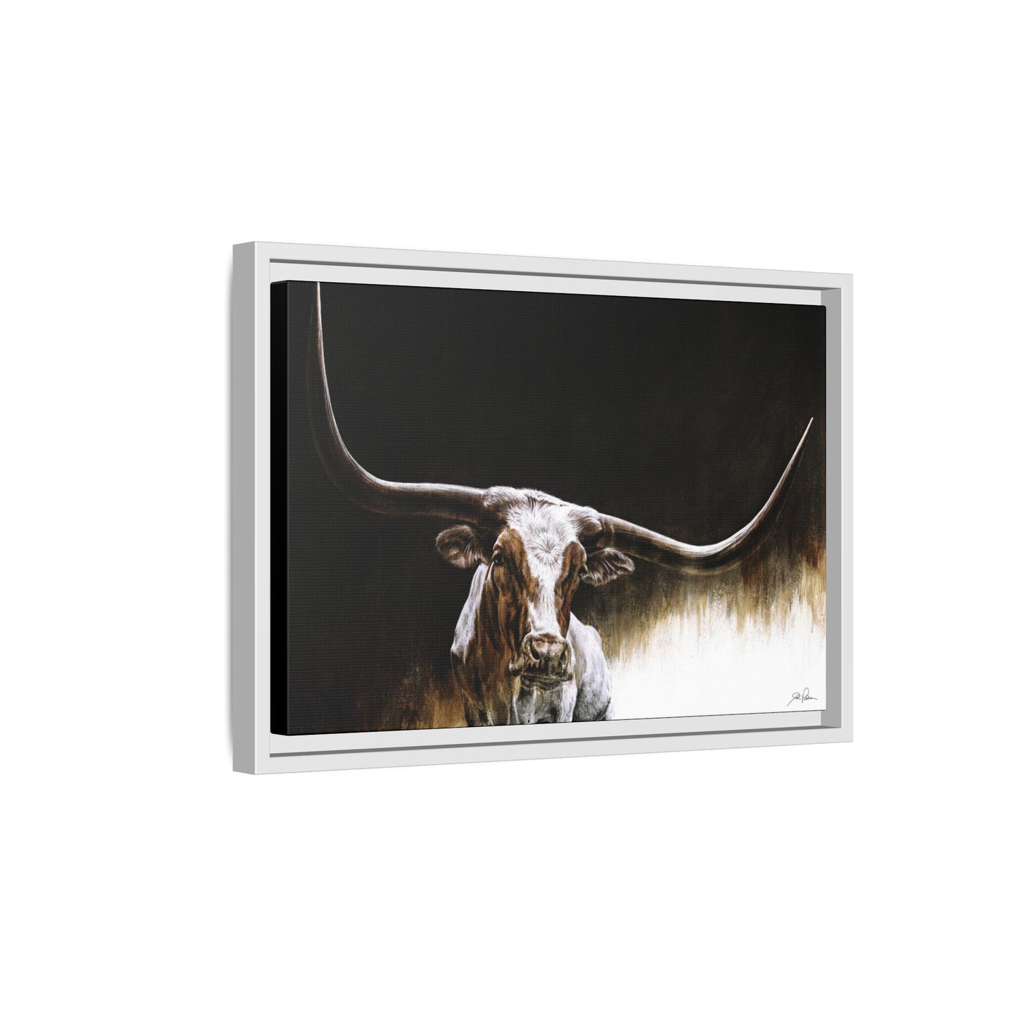 "Lone Star" Framed Canvas