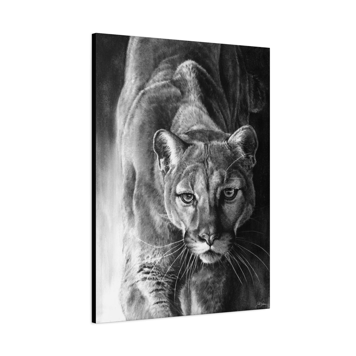 "Watcher in the Woods" Stretched Canvas