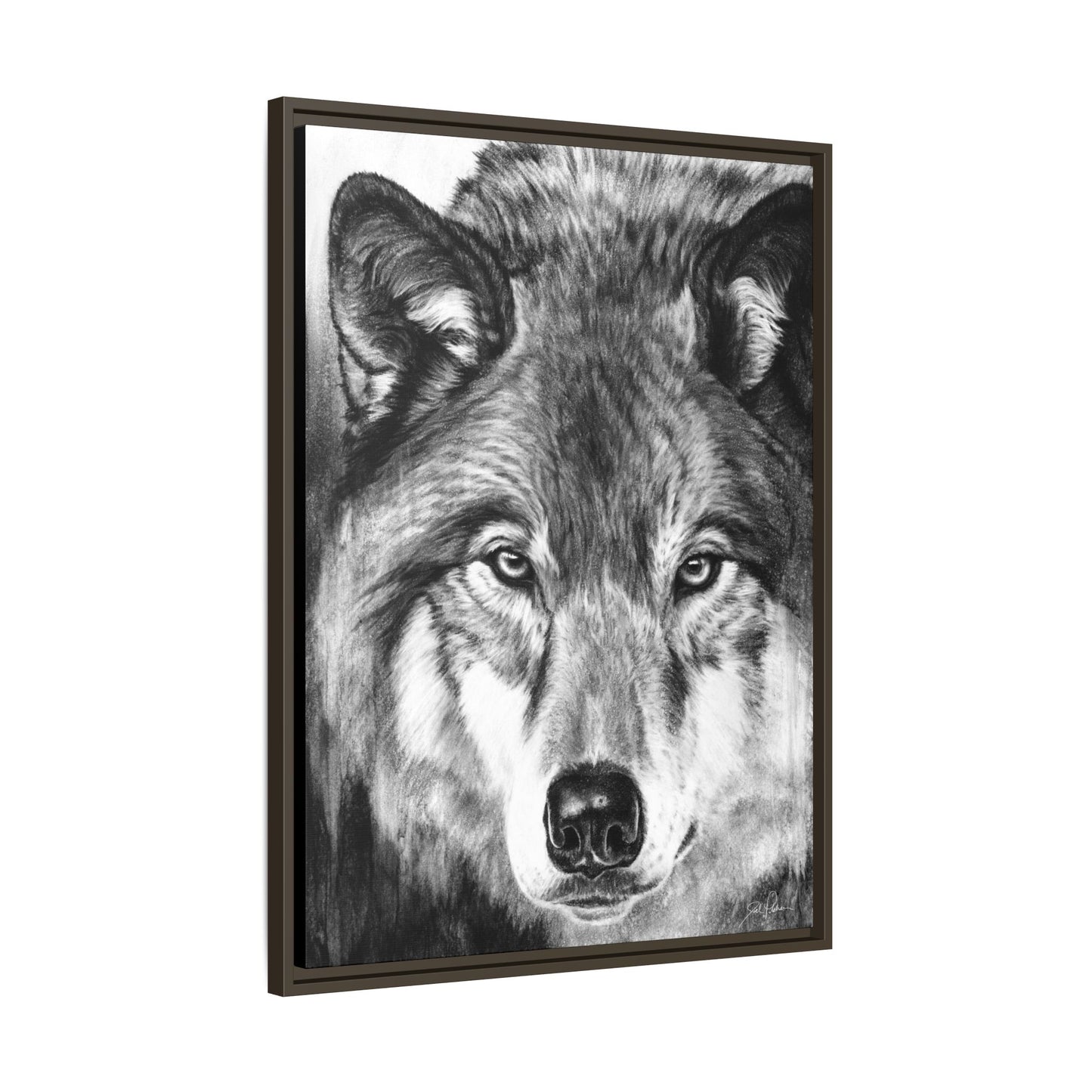 "I See You" Framed Canvas