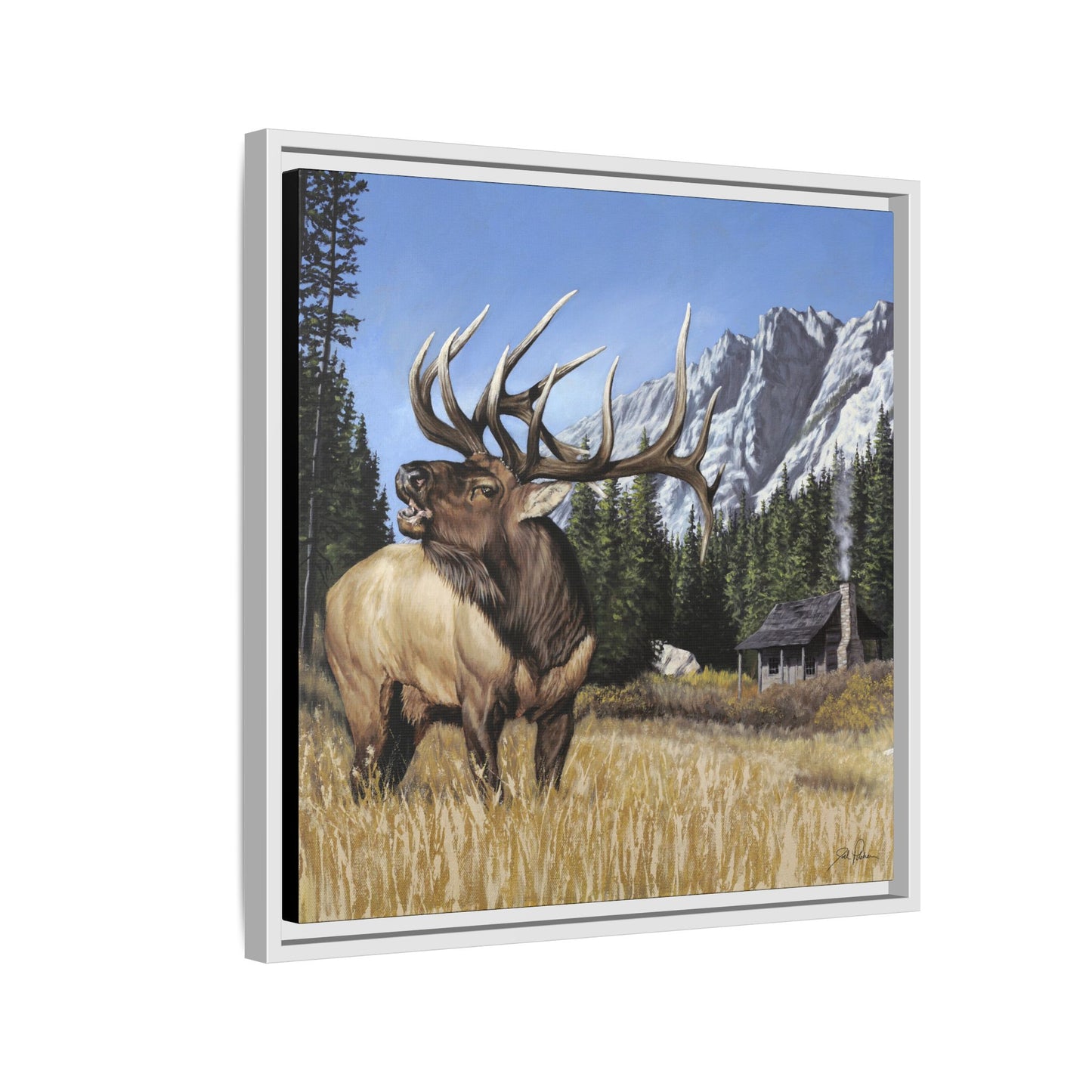 "Sanctuary" Framed Canvas