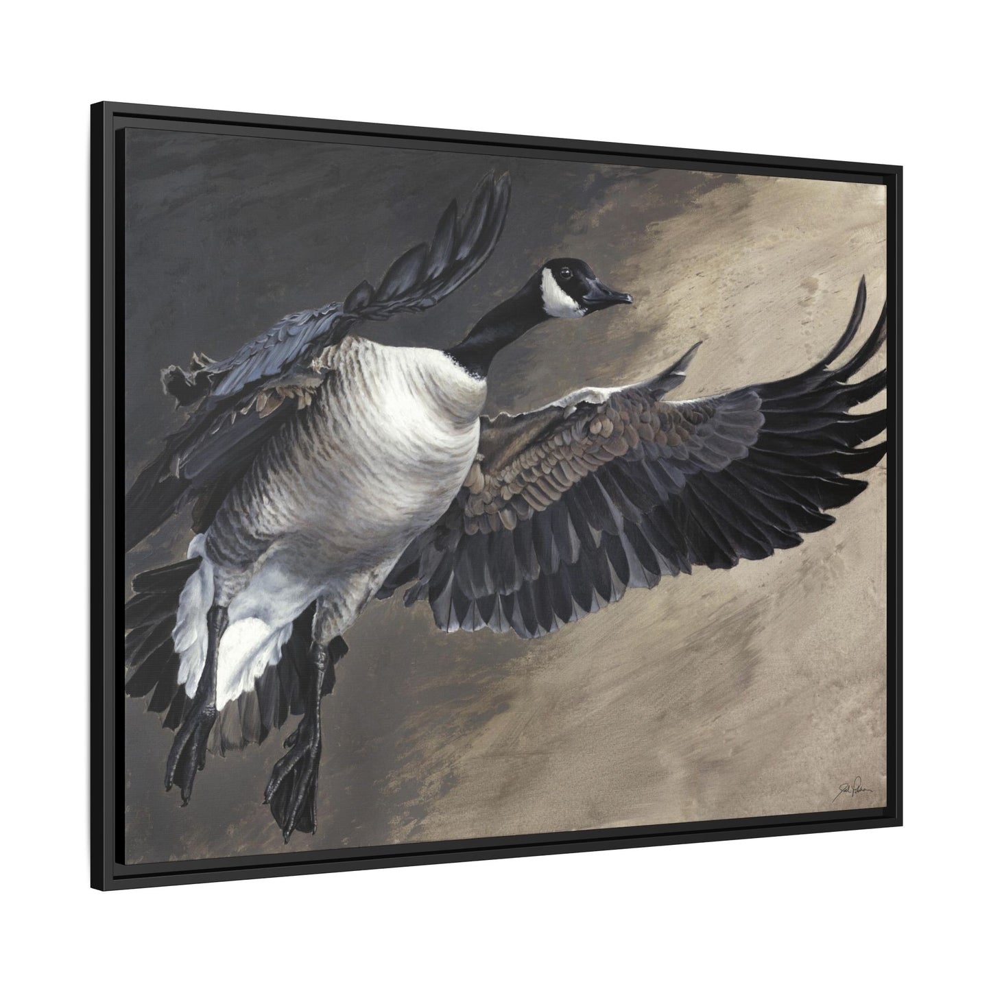 "Homeward Bound" Framed Canvas