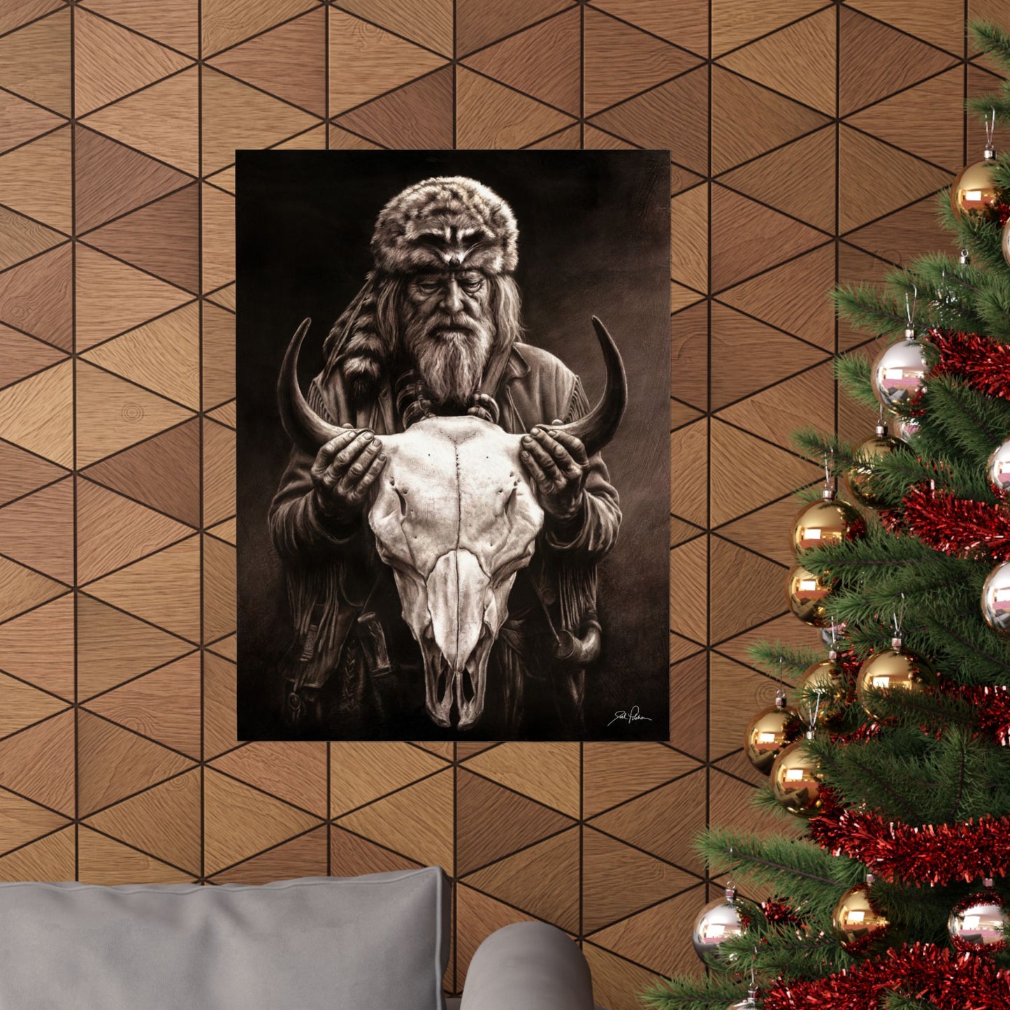 "Legends of the West" Premium Matte Paper Print.