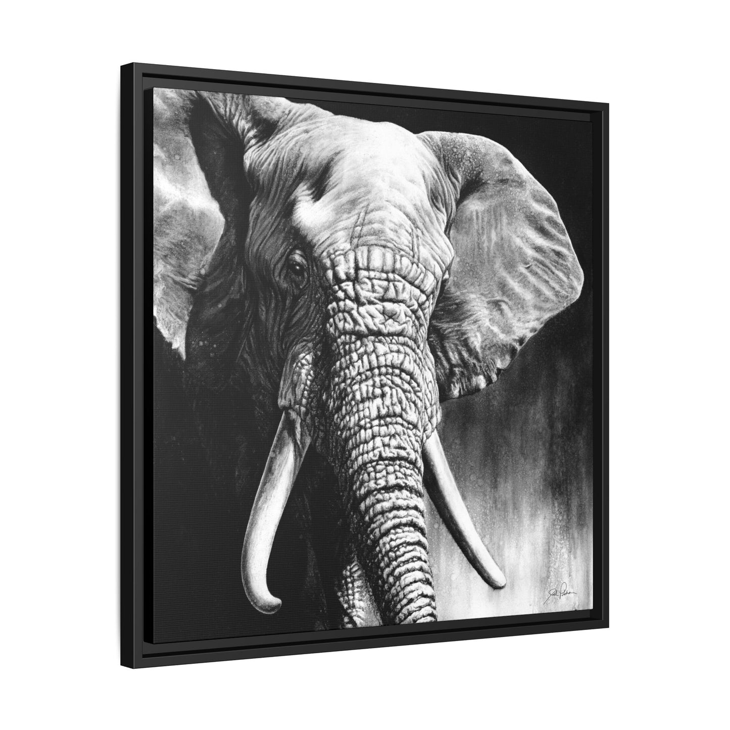 "High & Mighty" Framed Canvas