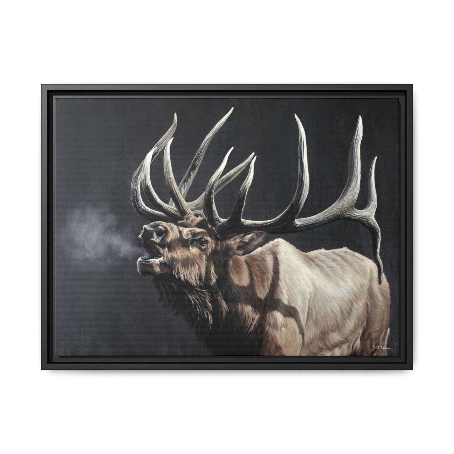 "Royal Persuasion" Framed Canvas
