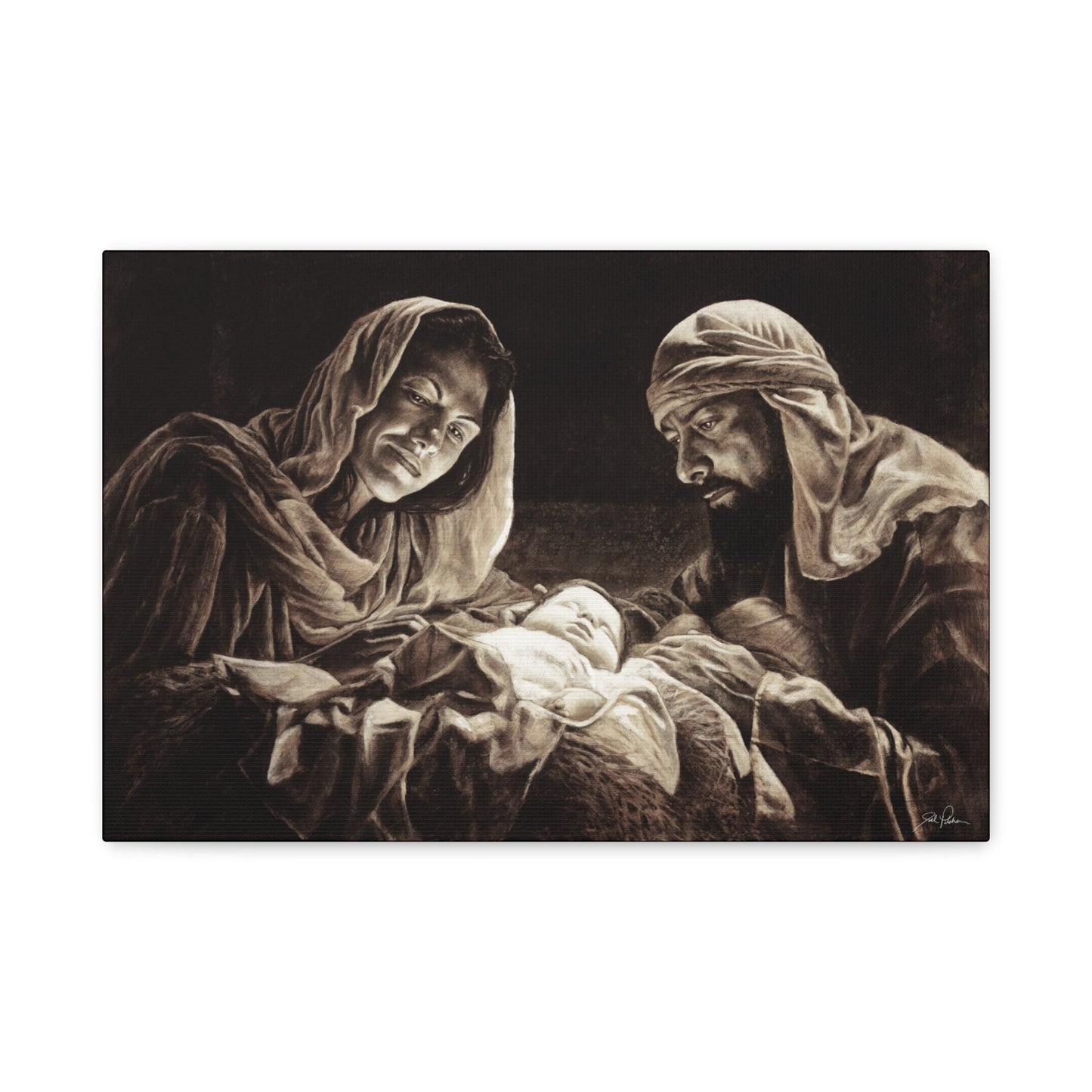 "Light of the World" Stretched Canvas