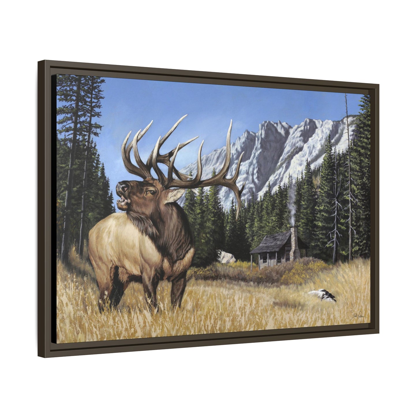 "Sanctuary" Framed Canvas