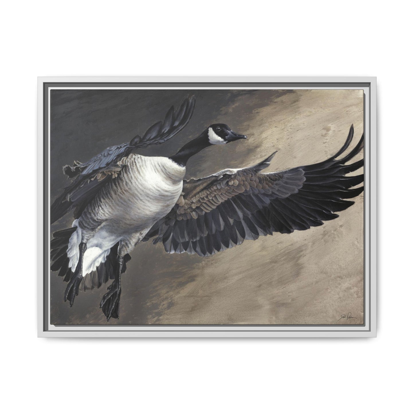 "Homeward Bound" Framed Canvas
