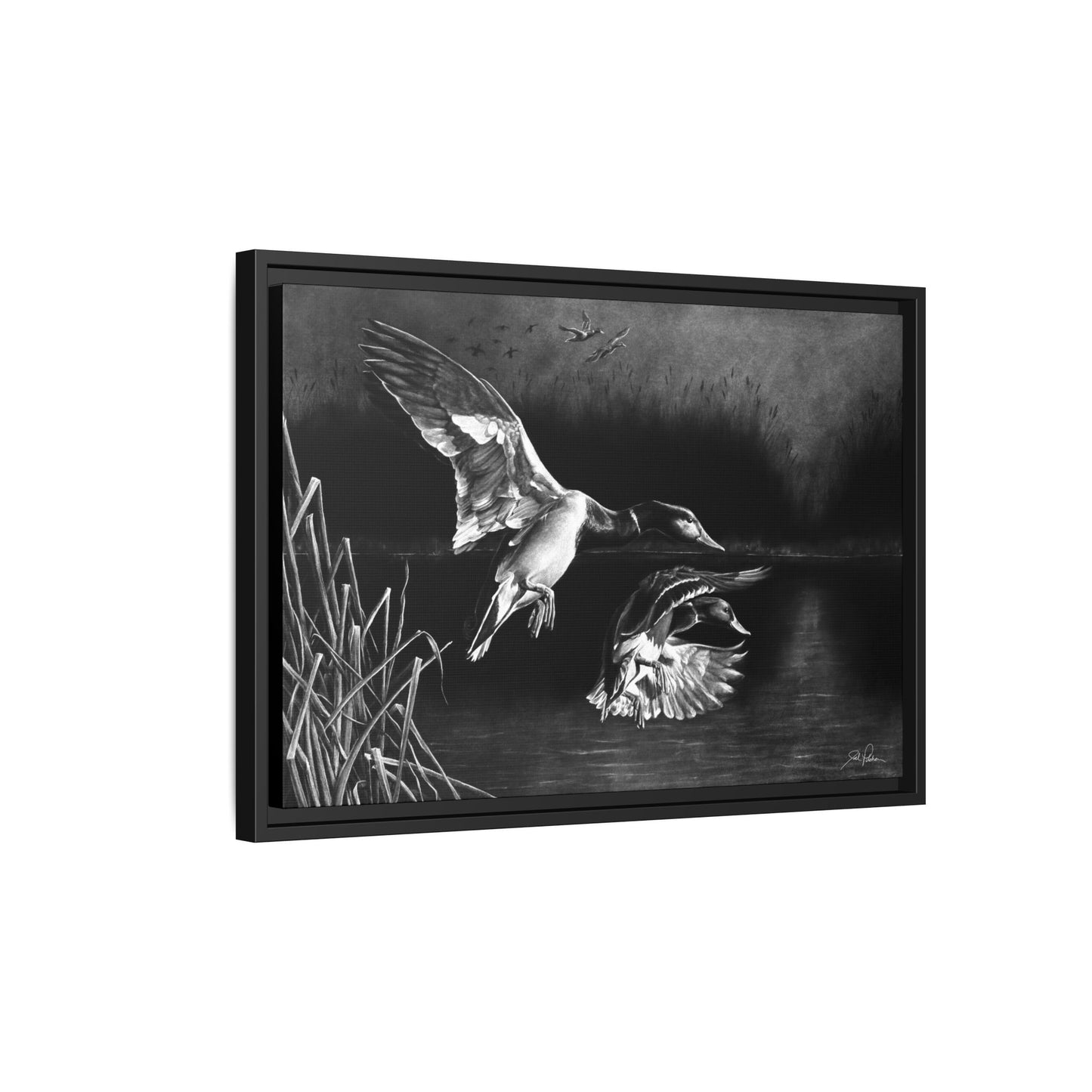 "Banded Brothers" Framed Canvas