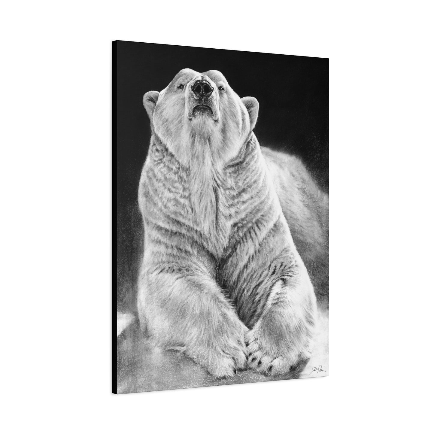 "Defiant" Stretched Canvas