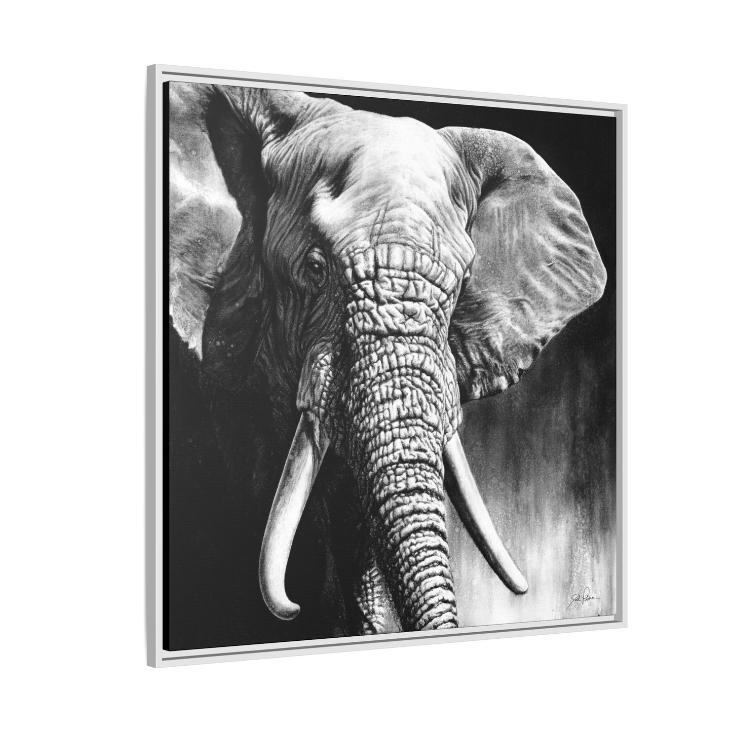 "High & Mighty" Framed Canvas
