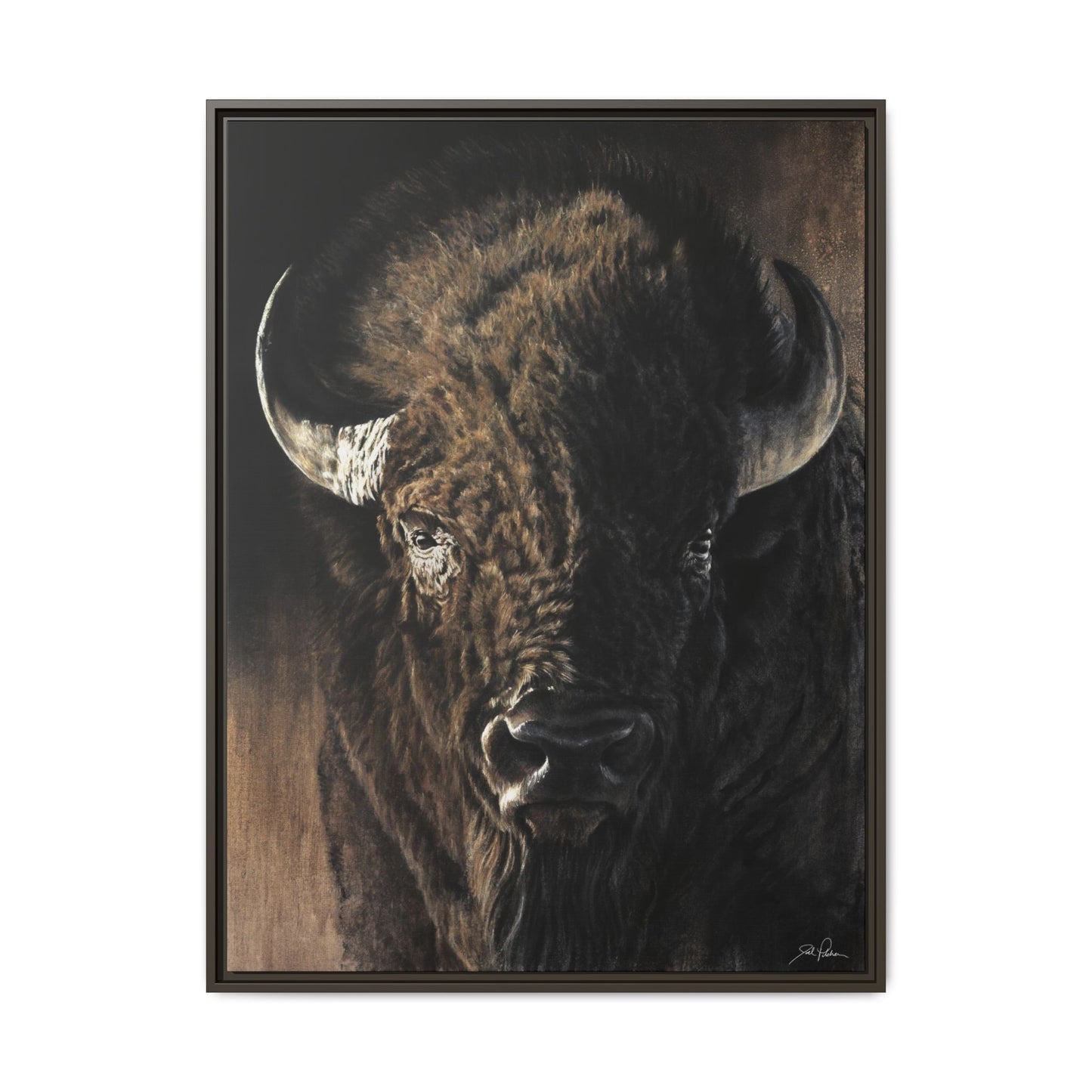 "Living Legend" Framed Canvas