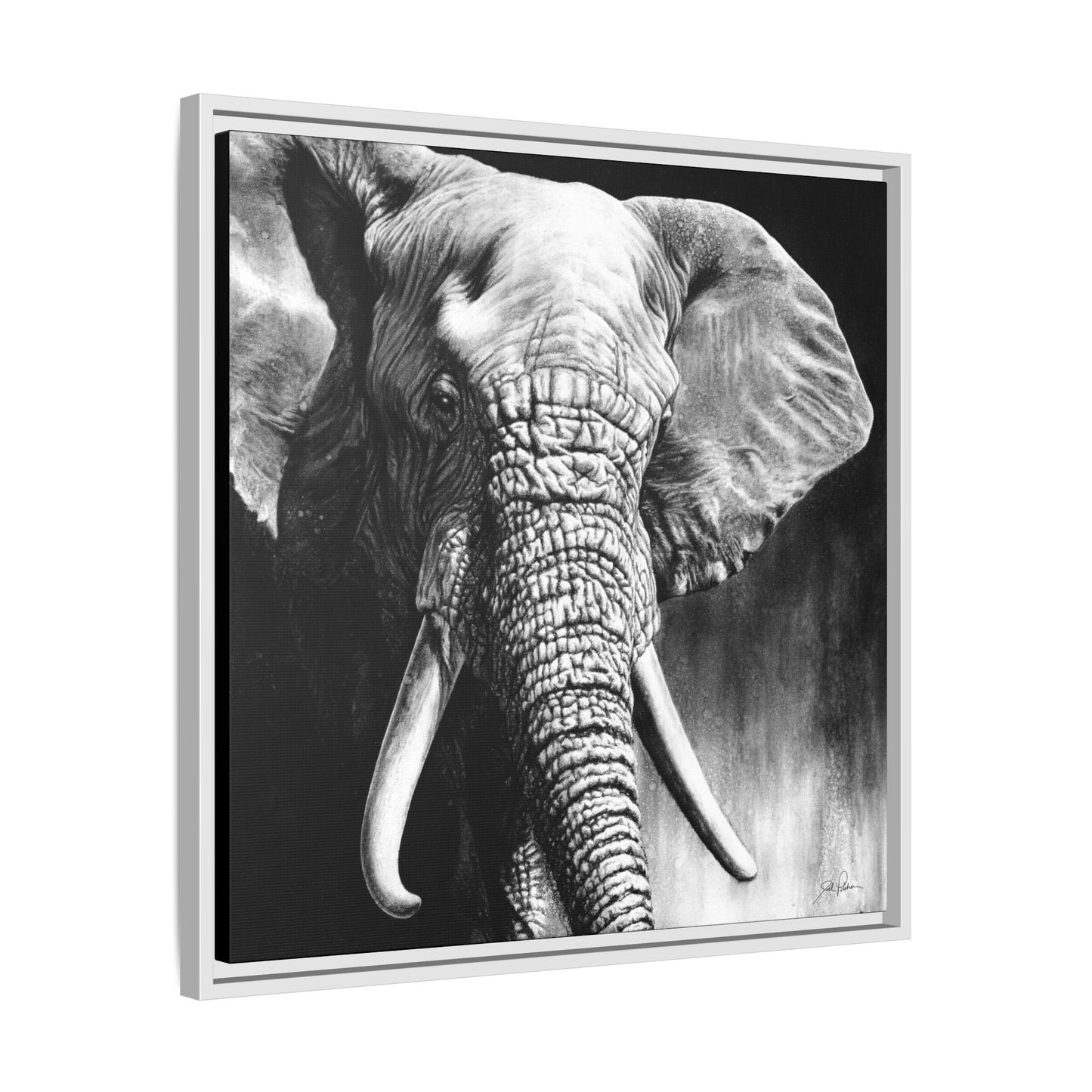 "High & Mighty" Framed Canvas