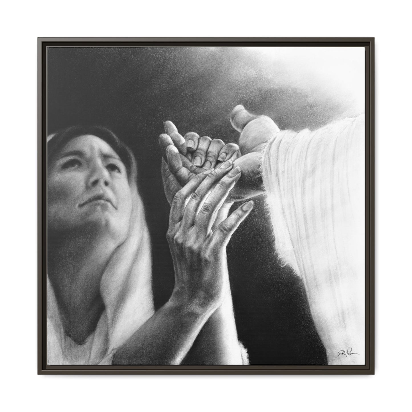 "Be of Good Comfort" Framed Canvas
