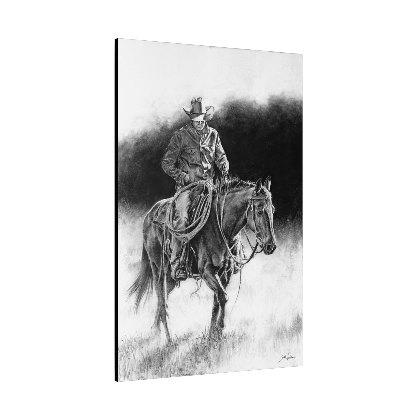 "Ridin' for the Brand" Stretched Canvas