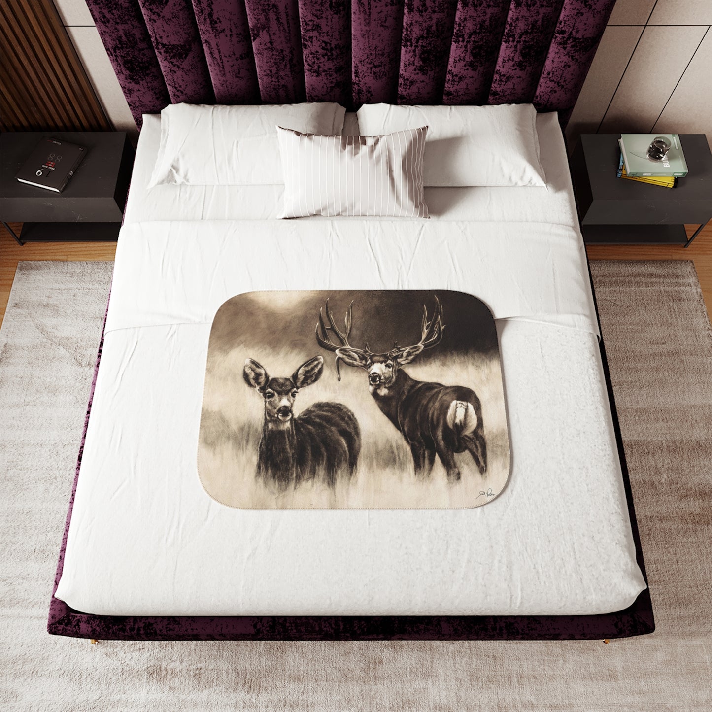 "Couples Retreat" Sherpa Blanket