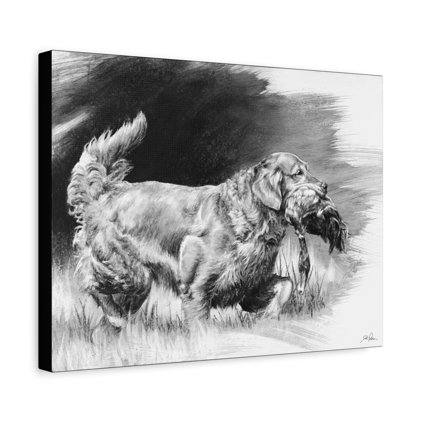 "Good Dog" Stretched Canvas