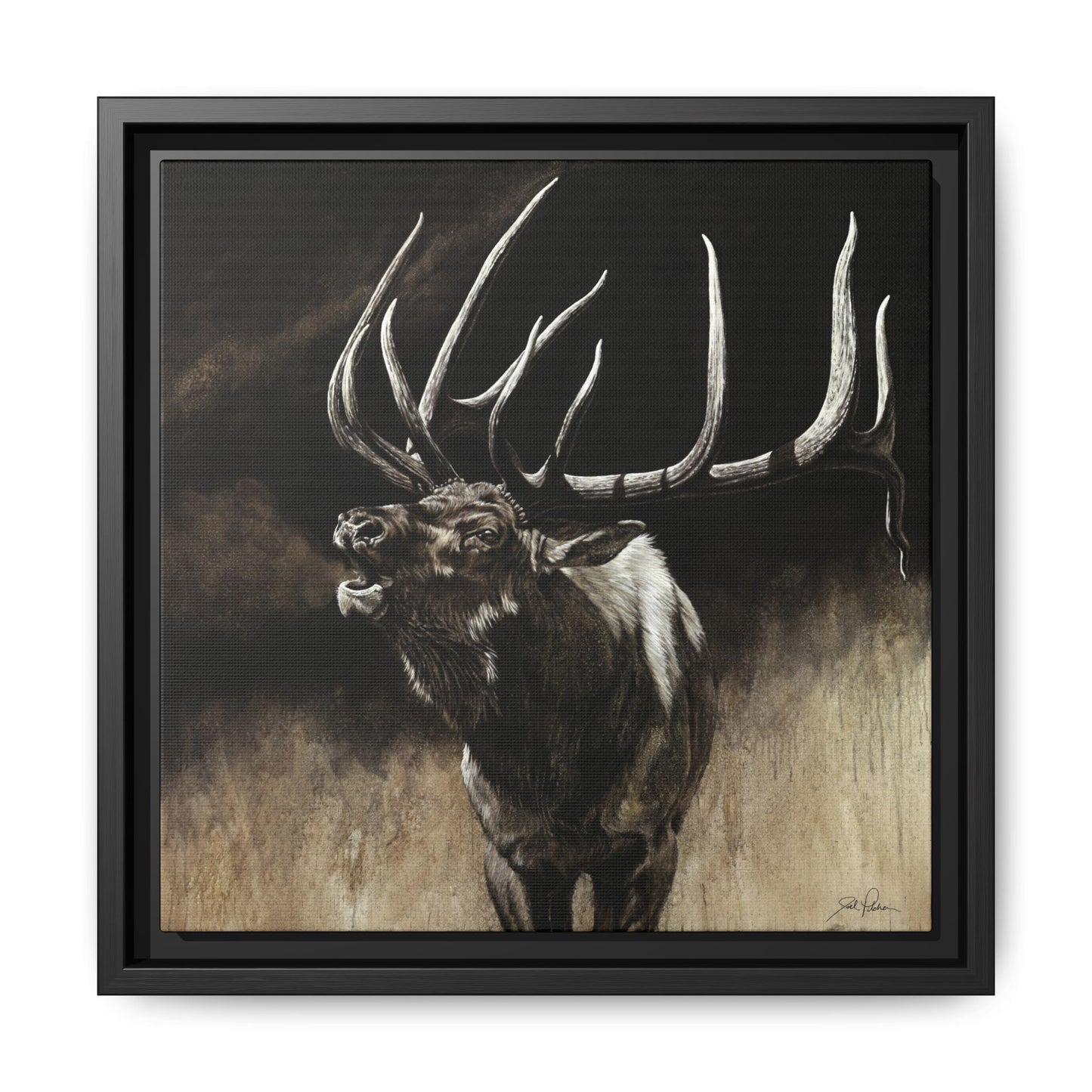 "Call of the Wild" Framed Canvas
