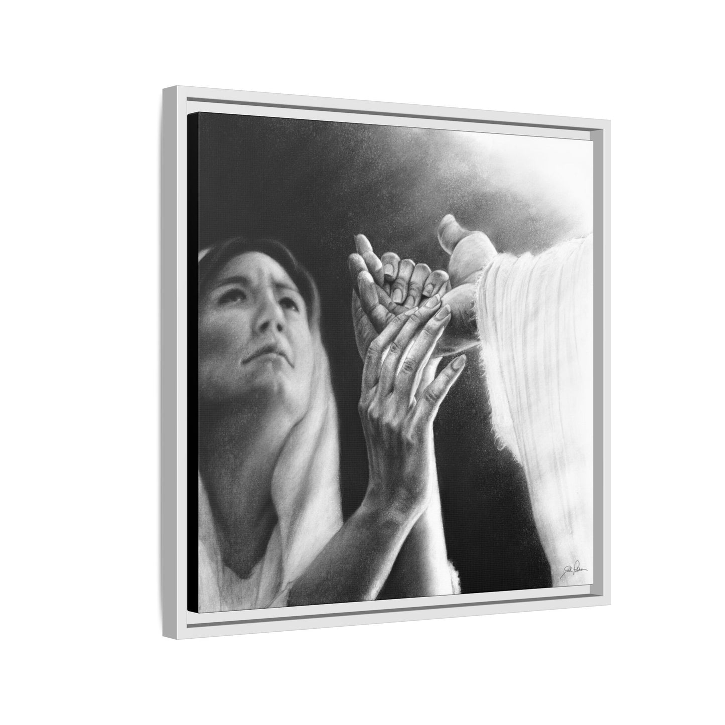 "Be of Good Comfort" Framed Canvas