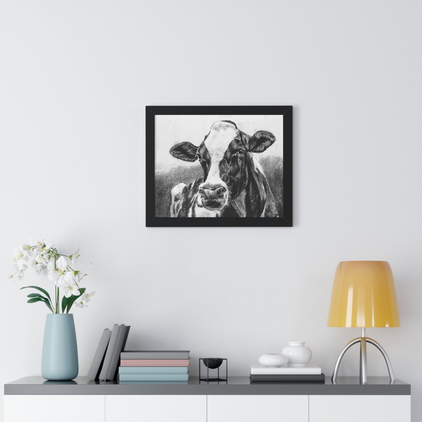 "Holstein" Framed Paper Print